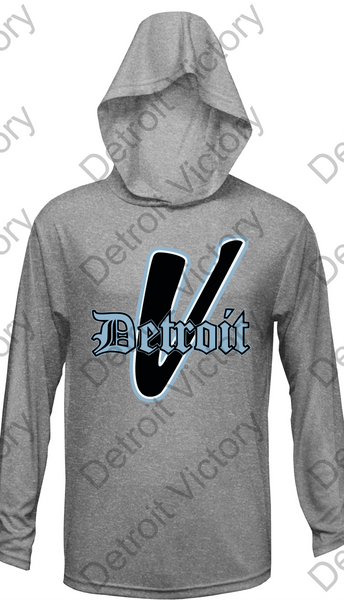 Victory Hooded Dri Fit Long Sleeve Shirt