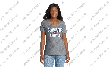 Gladiator Ladies V-Neck Dri Fit shirt