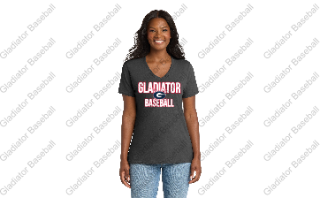 Gladiator Ladies V-Neck Dri Fit shirt