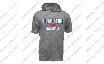 Gladiator Short Sleeve Dri fit Hoodie