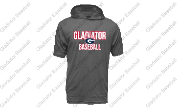 Gladiator Short Sleeve Dri fit Hoodie