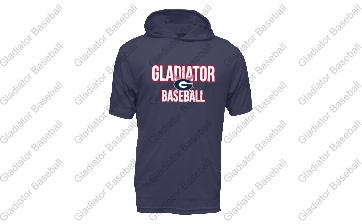Gladiator Short Sleeve Dri fit Hoodie