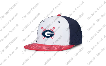 Gladiator Fitted Flat Bill Hat