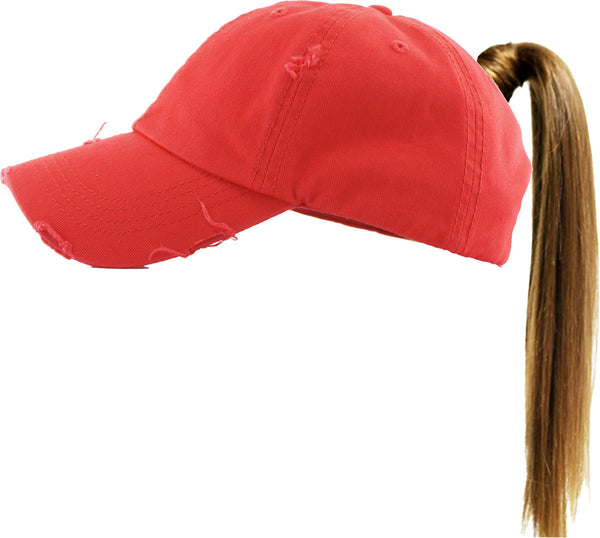 KGSA All Star Ladies ponytail vintage hats