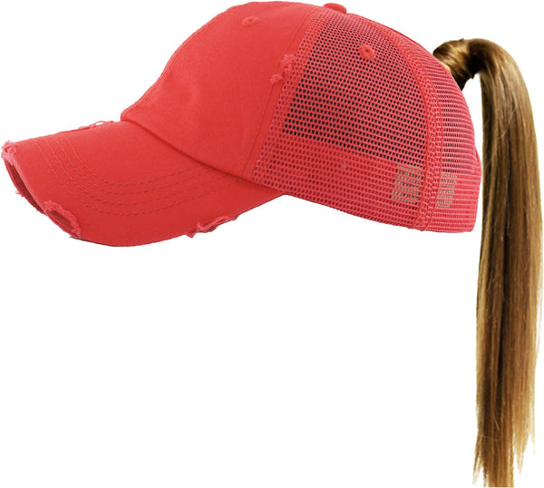 KGSA All Star Ladies ponytail vintage hats