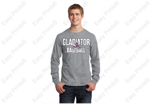 Gladiator Adult/Youth Dri Fit Long Sleeve shirt