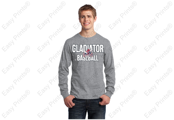 Gladiator Adult/Youth Dri Fit Long Sleeve shirt